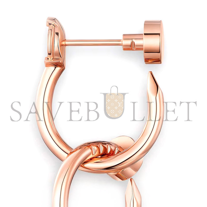 Ca*t1er juste un clou earrings double b8301527